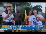 Pacman, Pretty Boy look-alikes visit Unang Hirit! | Unang Hirit