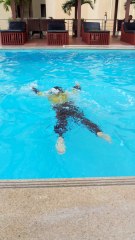 Breast stroke under water
