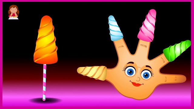 Мороженое мороженое мультфильм Поющий Finger Семья Дети потешки для детей и младенцев