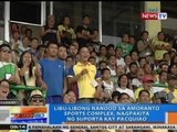 NTG: Libu-libong nanood sa Amoranto Sports Complex, nagpakita ng suporta kay Pacquiao