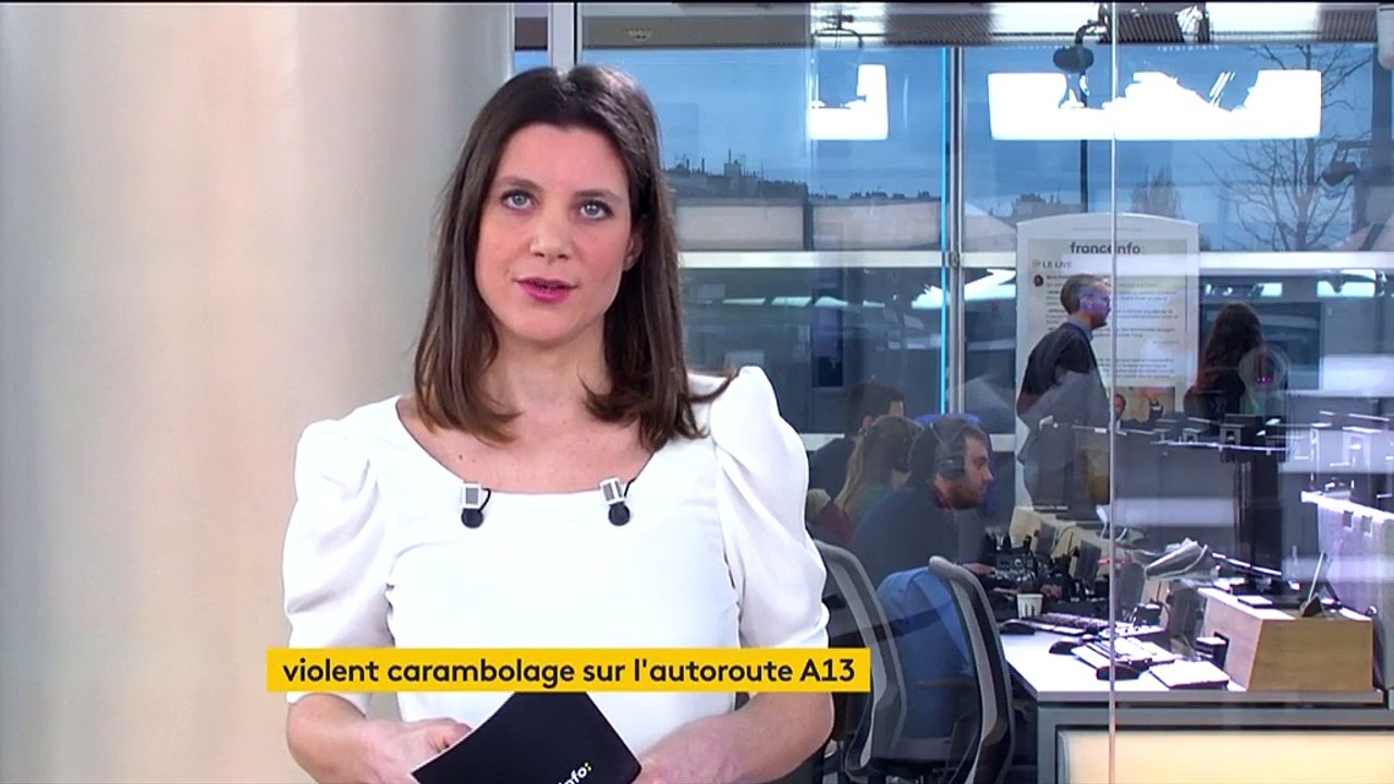 Un carambolage sur l'A13, dans les Yvelines, fait au moins 65 blessés, dont 5 "en urgence absolue"