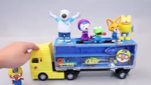 Pororo Car Carrier Tayo the Little Bus Disney Cars English Learn Numbers Colors Toy Surprise YouTu