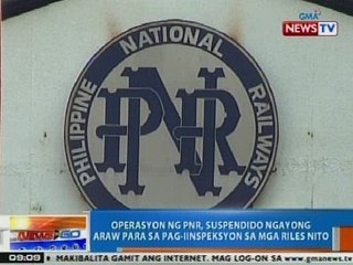 NTG: Operasyon ng PNR, suspendido ngayong Martes para sa pag-iinspeksyon sa mga riles nito