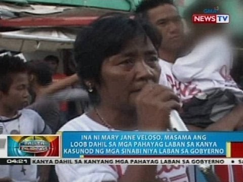 Ina ni Mary Jane Veloso, masama ang loob dahil sa batikos sa kanya