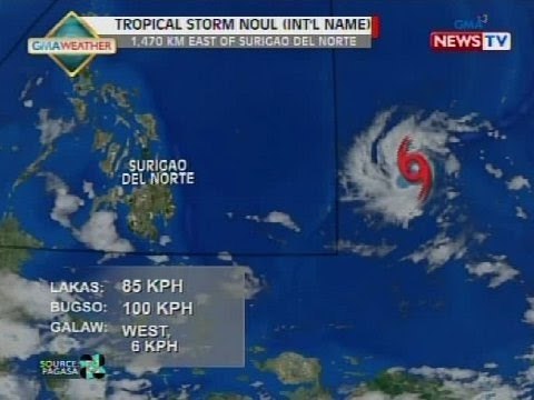 Tropical storm 'Noul', posibleng pumasok sa PAR sa Huwebes