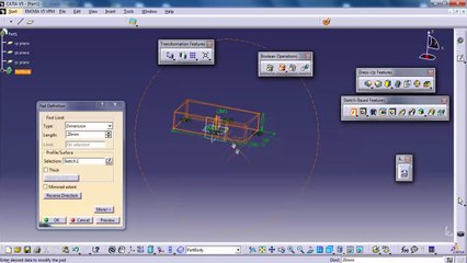 CATIA 3D model training course @Multisoft Systems in Delhi, Noida