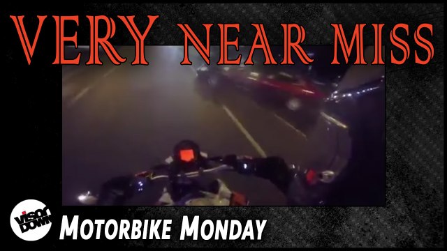 Motorcycle VERY near collision | Motorbike Monday