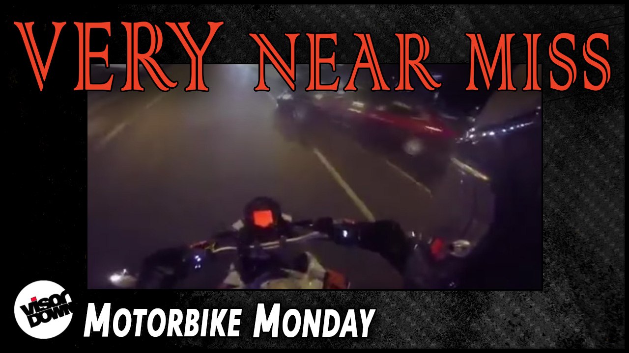 Motorcycle VERY near collision | Motorbike Monday