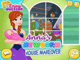 Annas Newborn House Makeover - Disney princess Frozen Anna - Game for Little Kids