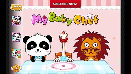 Baby Panda Chef - Cooking Making Juice - Game Baby Bus