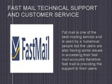 1-855-233-7309 Technical Support Helpline for Fastmail Customers