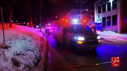 Five killed in Quebec city mosque shooting: Mosque President 30-01-2017 - 92NewsHD