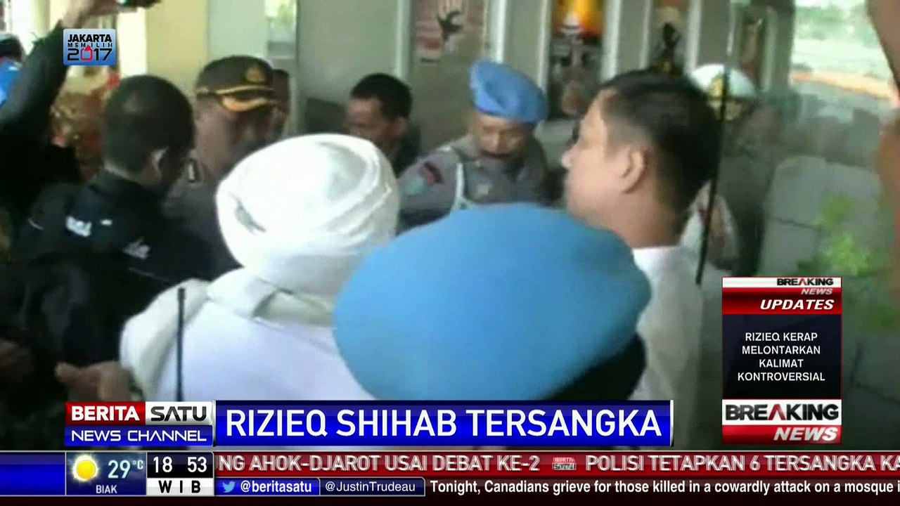 Breaking News: Rizieq Shihab Jadi Tersangka Penodaan Pancasila # 4