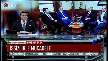 '1 milyon istihdama 10 milyar destek' (Haber 28 01 2017)