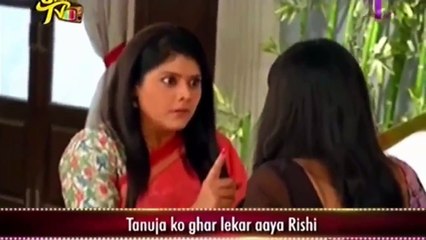 Kasam Tere Pyaar Ki - Tanuja is Back to Rishi's House - 31st January 2017 News