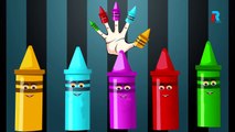 Crayons Color Song For Kid Songs | five little Crayons Family Song