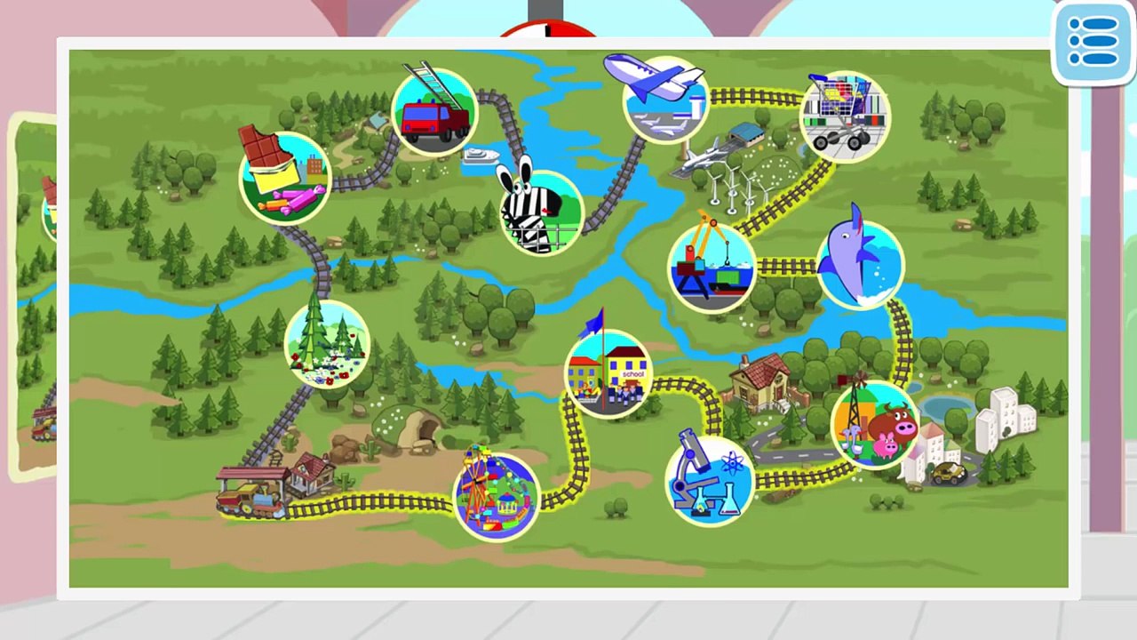 Hippo Pepa Train Adventure | Baby Railway Station Adventure | Educational Games For Kids