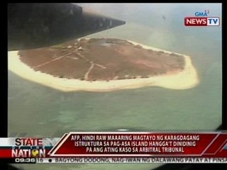 SONA: Defense equipment ng Pilipinas, nakapuwesto sa Pag-asa Island sa Palawan