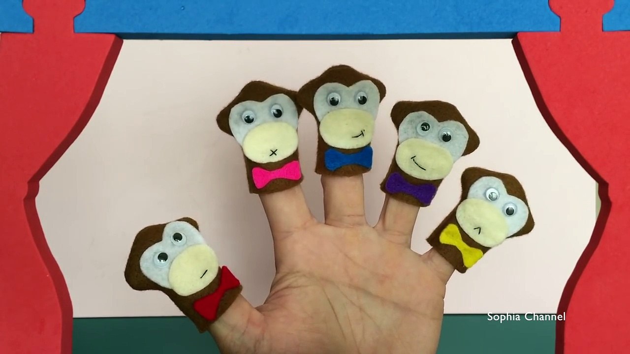 Monkey Finger Family Nursery Rhyme, Animal Finger Family Daddy Finger Song for Children