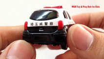 Tomica Toy Car | Nissan March Police Car,Spyker C8 Laviolette SWB,Lotus Evora Gte | toy collection