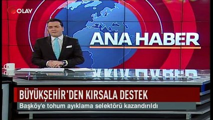Büyükşehir'den kırsala destek! (Haber 29 01 2017)