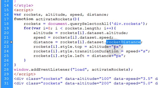 Custom Data Attributes HTML JavaScript CSS Tutorial