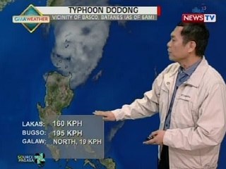 NTG: Weather update as of 9:02 a.m. (May 11, 2015)