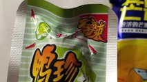 Trying Chinese Snacks by Australian-German & Chinese