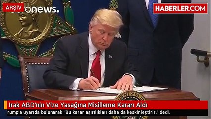 Visa reprisals from Iraq to the USA