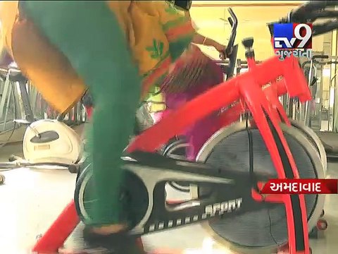 Concern over lack of facilities at Ahmedabad Corporation gym - Tv9 Gujarati