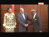 L'ambassadeur de CI en afrique du Sud Amos Koffi a présenté ses lettres de créance à Jacob Zuma