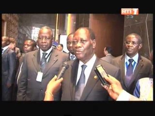 Malabo: Alassane Ouattara échnage avec la Présidente du Brésil, Dilma Rousseff