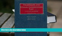 BEST PDF  Trademark and Unfair Competition Law: Cases and Materials (University Casebook Series)