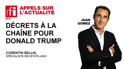 Décrets à la chaîne pour Donald Trump