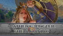 Smite: Conquest#3 - Athena Jungler - One Shot Build, com a build correta faz um Estrago.