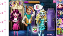 NEW Мультик Онлайн для девочек—Дракулаура первый поцелуй—Игры для детей