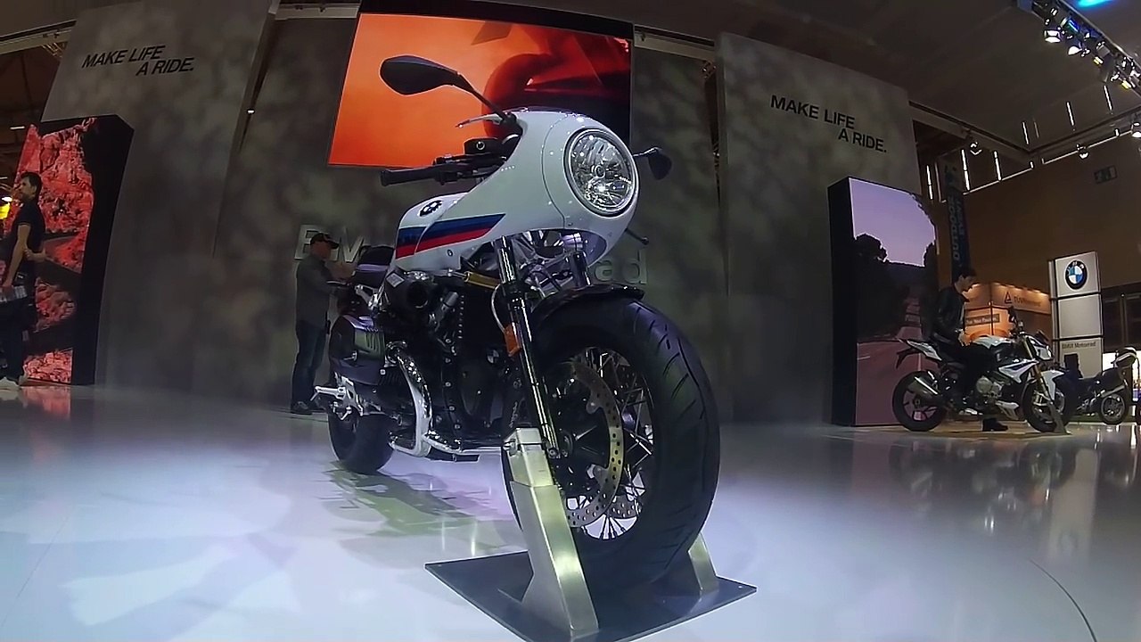 BMW R nineT Racer walkaround at Intermot 2016