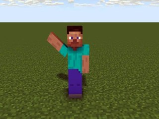 Animaçao minecraft steve doidao