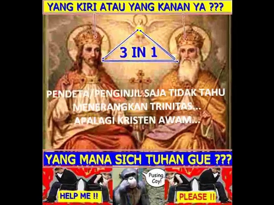[50] Tidak Sesuai Akal Sehat.. PENGINJIL Ini PUN BINGUNG MENERANGKAN TRINITAS, APALAGI Orang AWAM !
