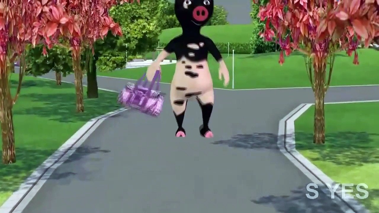 Pig Finger Family Nursery Rhymes | 3D Animation Kids Rhymes | Popular Nursery Rhymes For Kids