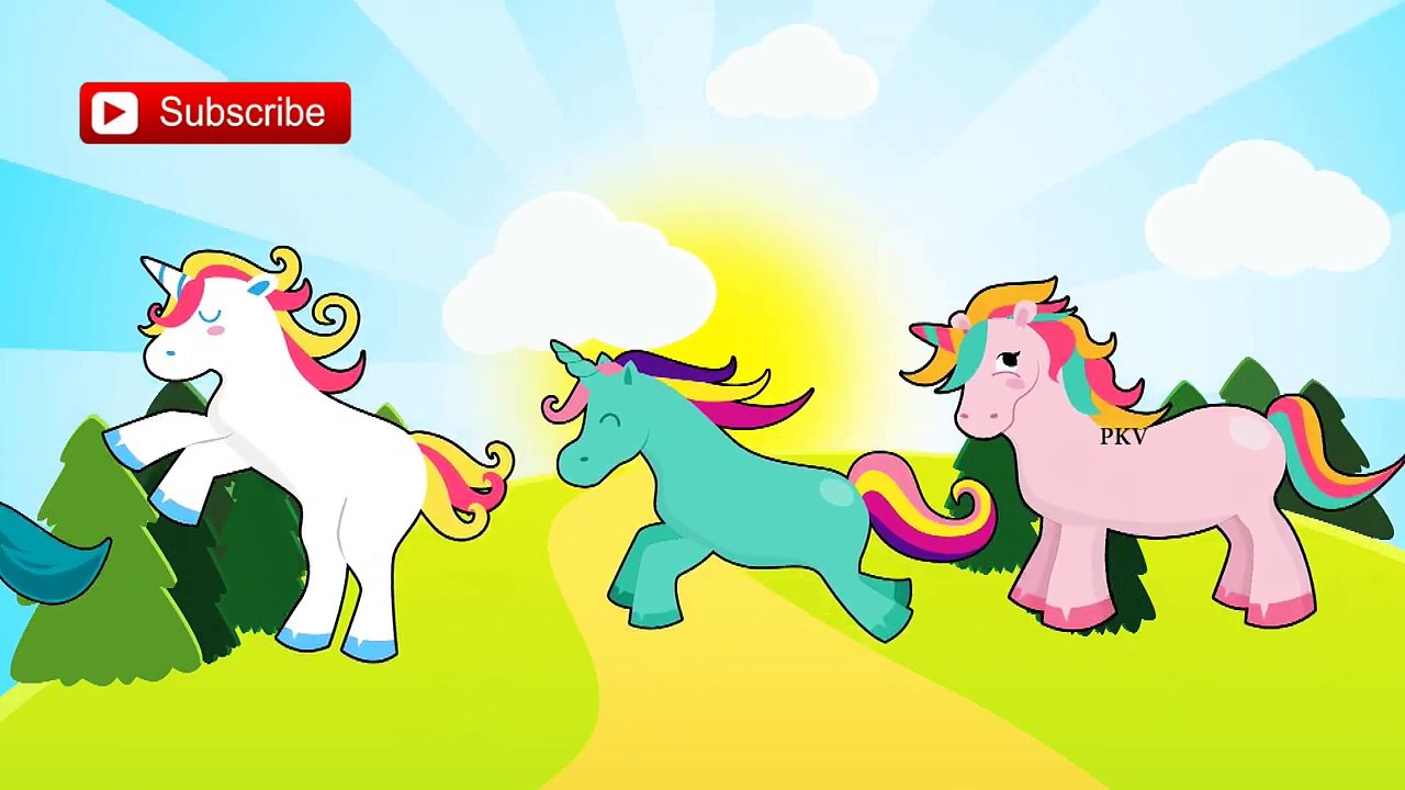 Unicorn Finger Family