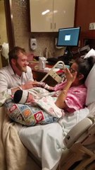 Diaper change turns into surprise proposal