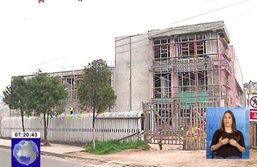 Trabajos finales en unidad judicial del sur de Quito