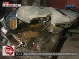 24 Oras: Jeep, sinalpok ng dalawang bus sa Cavitex; 28 sugatan