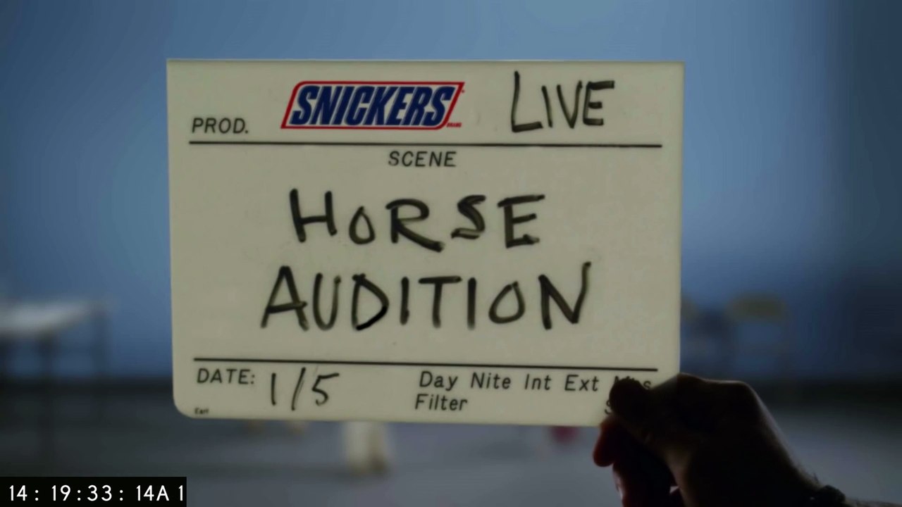 SNICKERS  "Horse Casting" (Super Bowl 2017)