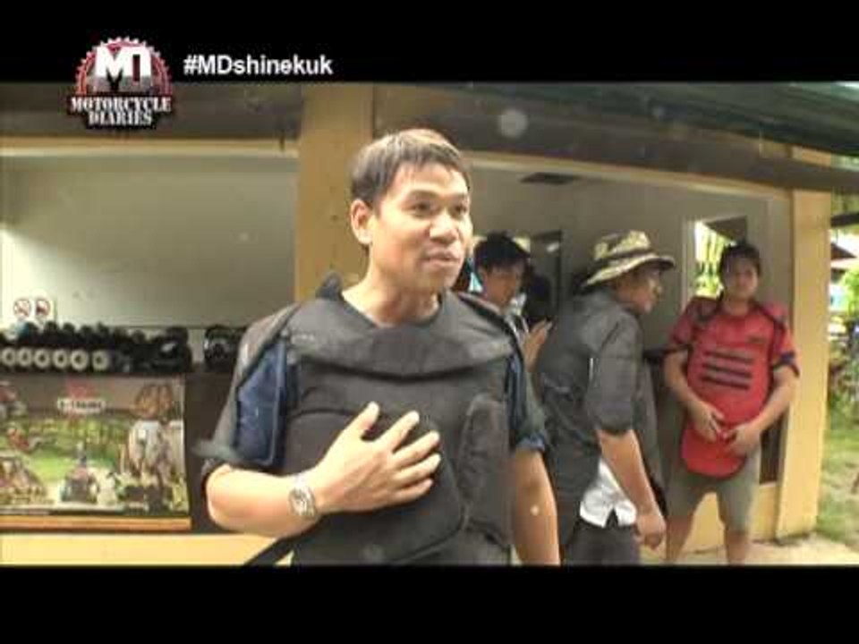 Foreignay Shine Kuk and Jay Taruc battle in paintball | Motorcycle Diaries