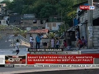 Bahay sa Batasan Hills, Q.C., nakatayo sa ibabaw mismo ng West Valley Fault