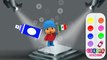 New Colors Video Learn Colors Talking Pocoyo Mexican Video for Kids