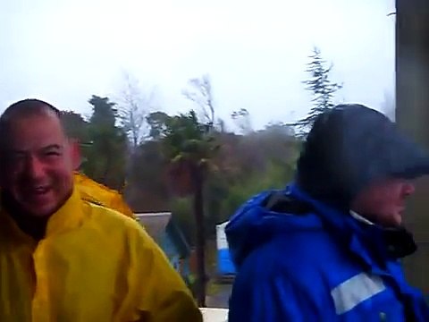 'Все снесло!': Шторм на участке строительства Керченского моста