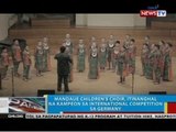 Mandaue children's choir, itinanghal na kampeon sa international competition sa Germany